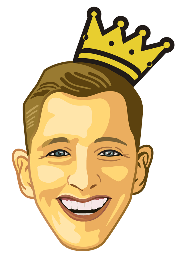 Chris Minchin — The Apartment King, wearing the crown
